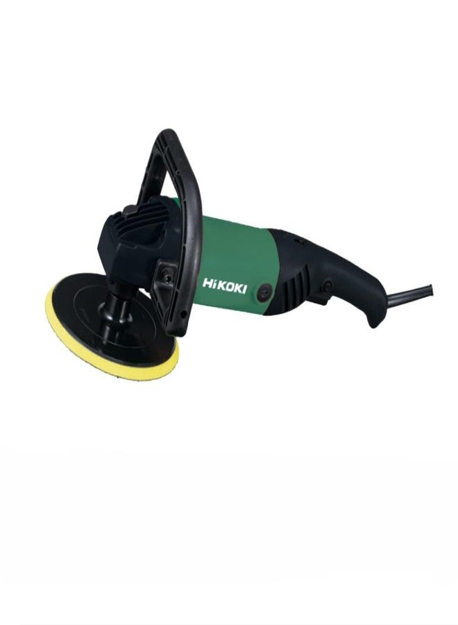 HIKOKI SP18VCS9Z 180 mm Corded Polisher 1200W | 600-3300Rpm | 2.9Kg | Black & Green - Image 1
